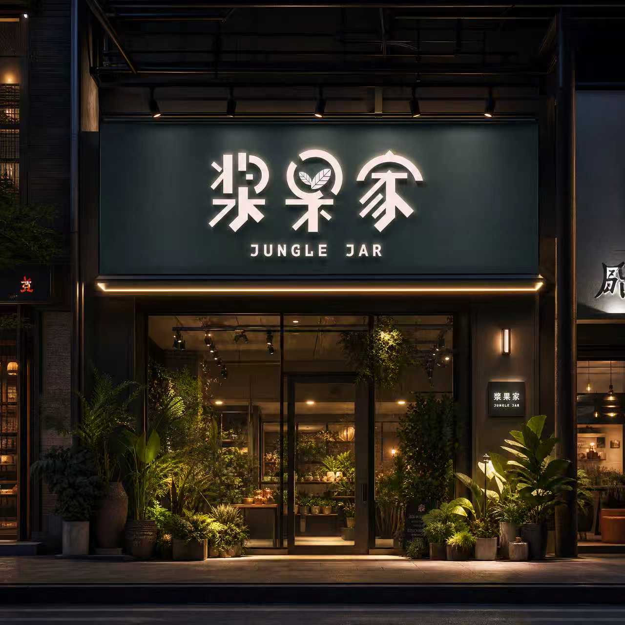 浆果家门店外观